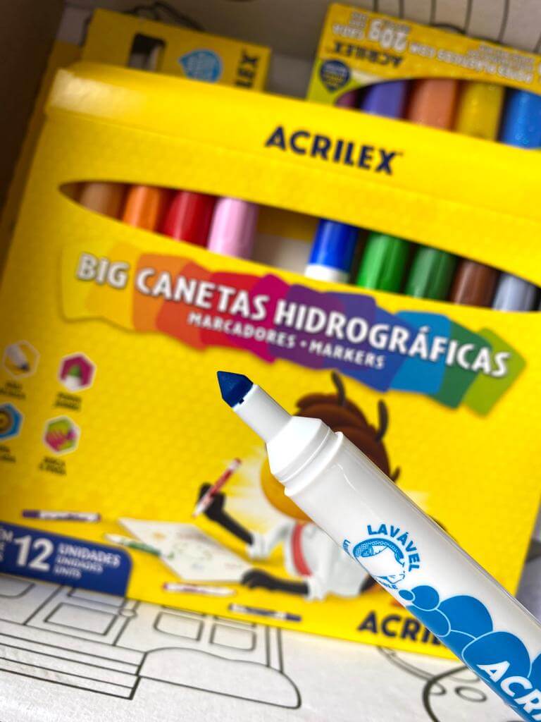 Caixa Mãos à Obra - Papelaria Unicórnio