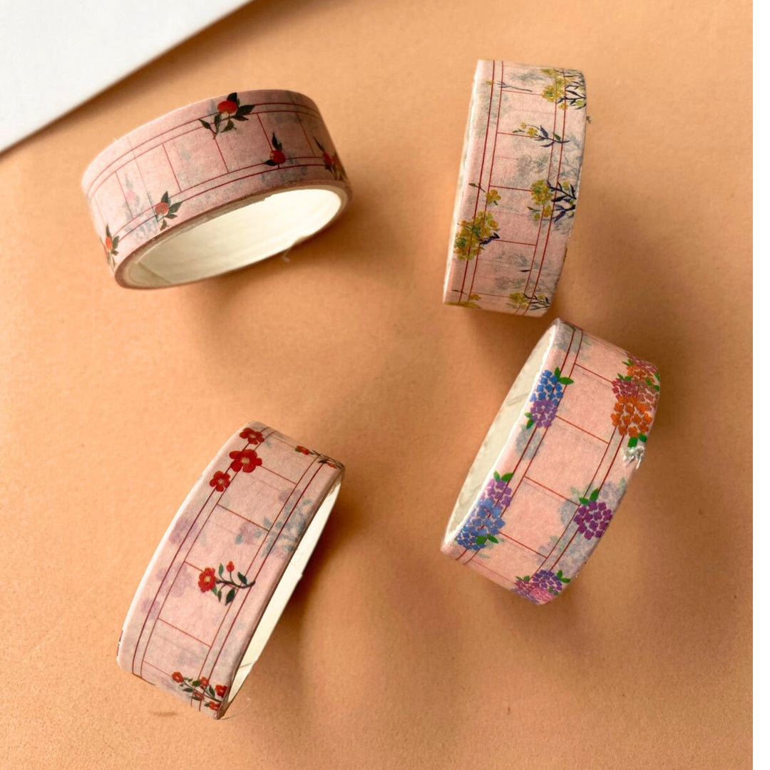 Washi Tape - Jeju Friends - Estampas Florais