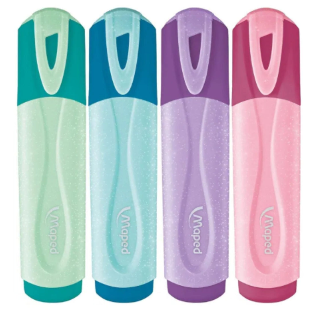 Marca Texto - Maped - Fluopeps Glitter - Pastel