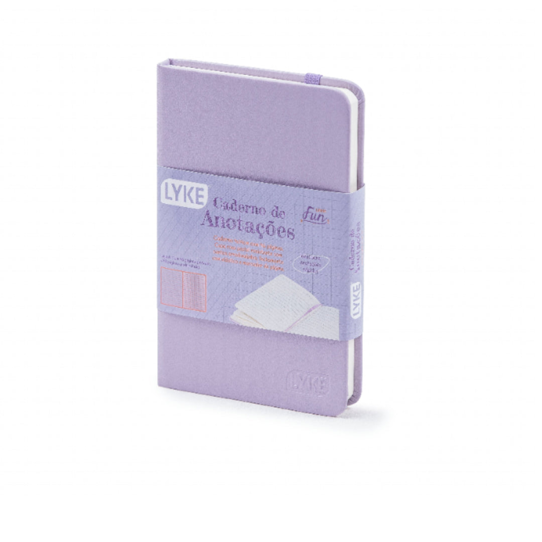 Caderno de Anotações - Lyke - 9 x 14cm - 96 Folhas