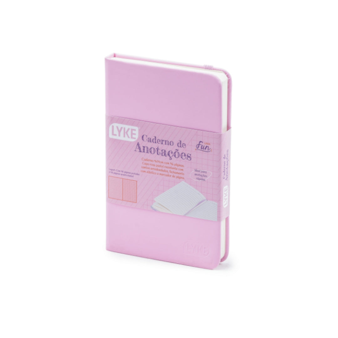 Caderno de Anotações - Lyke - 9 x 14cm - 96 Folhas