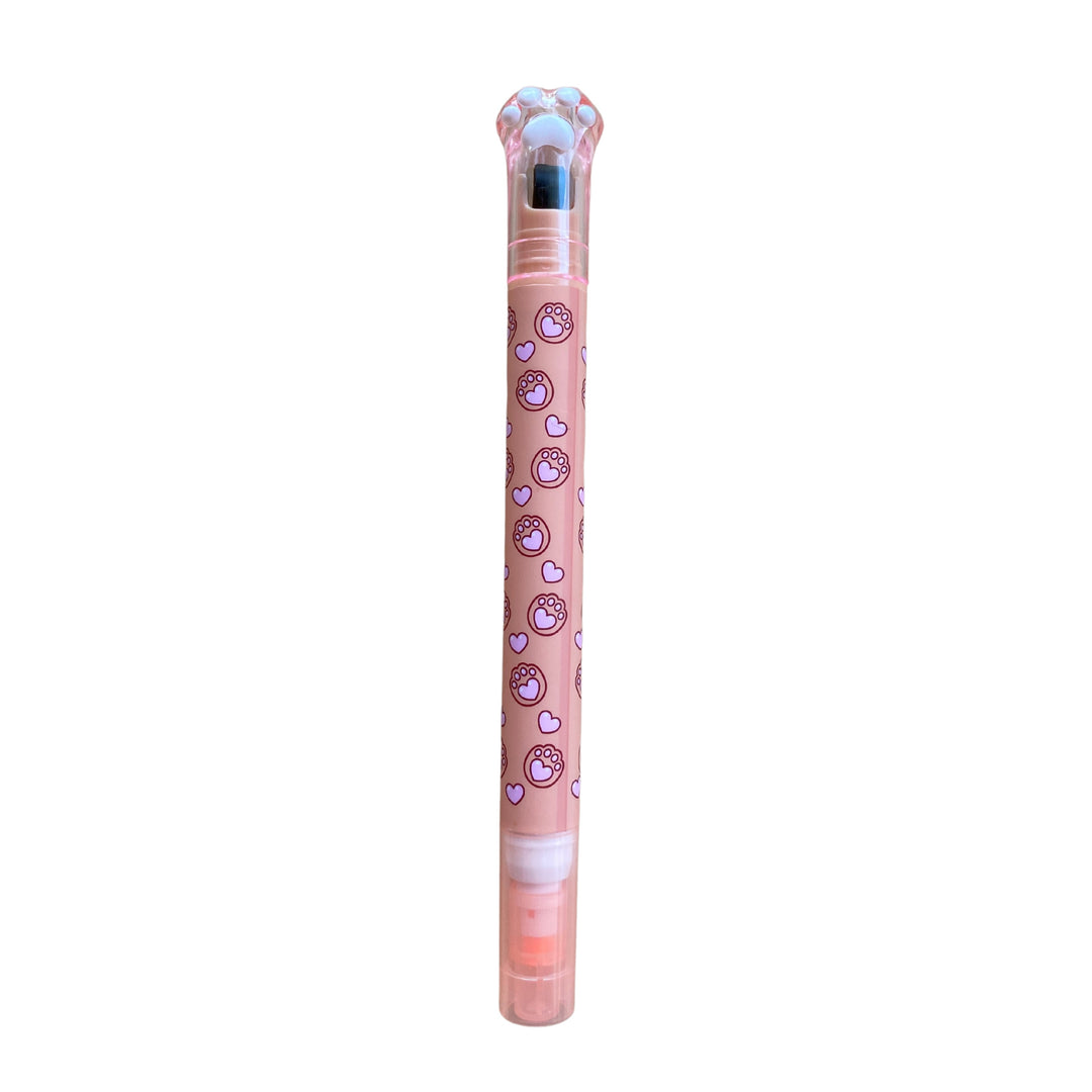 Marca Texto + Carimbo Roller - Lyke - Glitter c/ Cheirinho