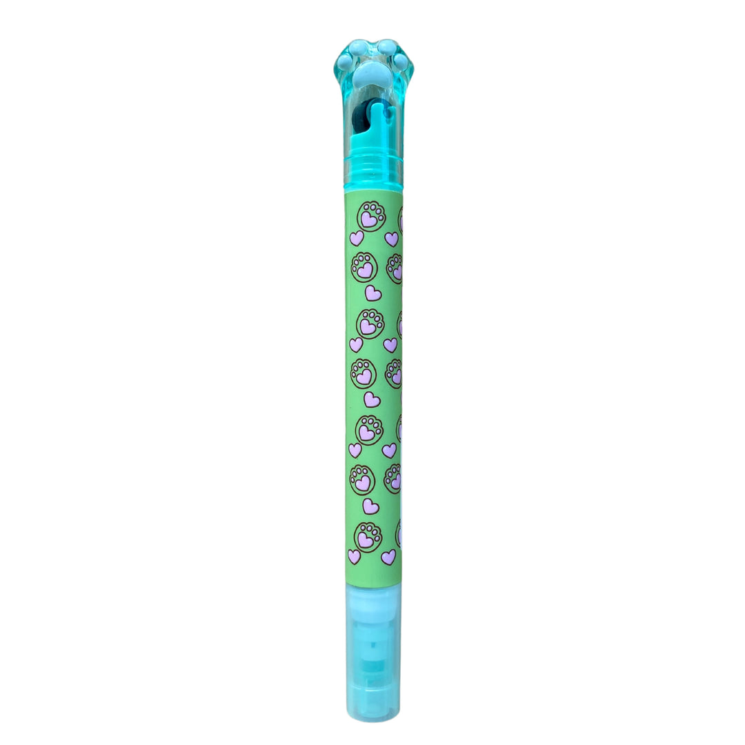 Marca Texto + Carimbo Roller - Lyke - Glitter c/ Cheirinho
