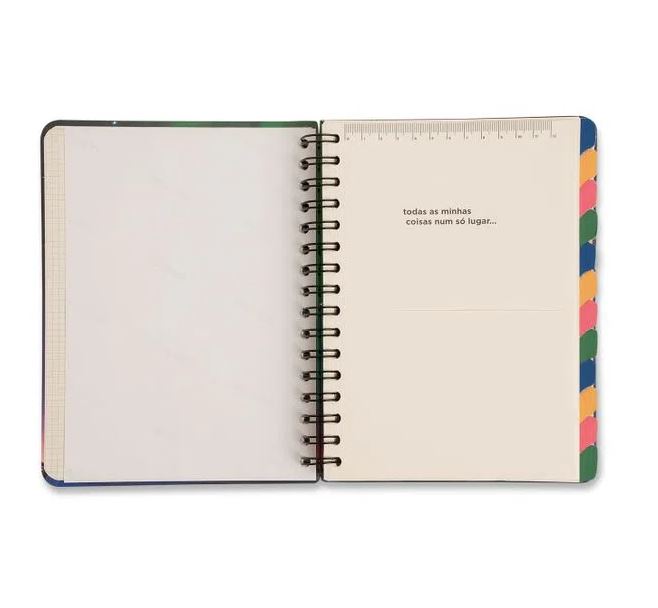Planner Wire-o Permanente - Cícero - Clássica Café A5