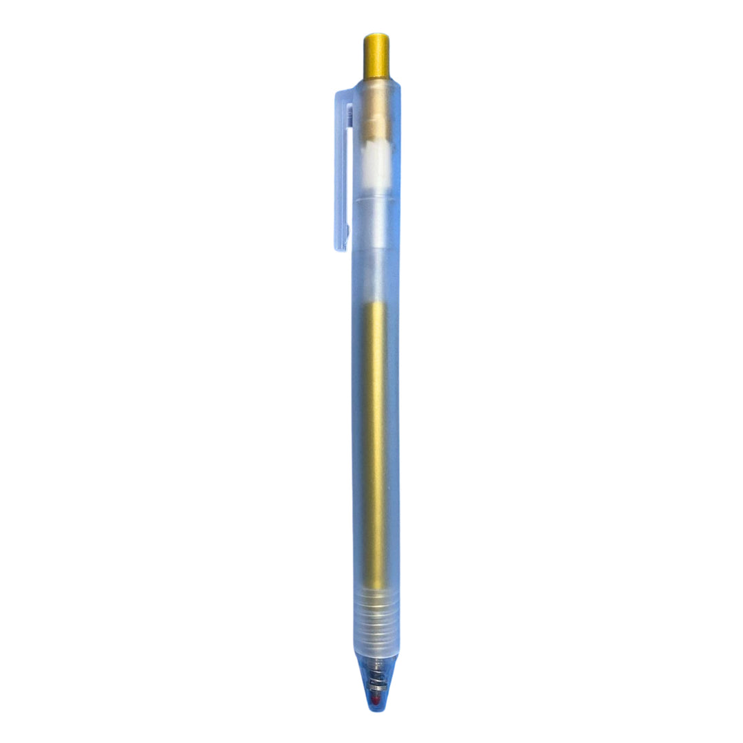 Caneta Gel - Metálica - 0,8mm