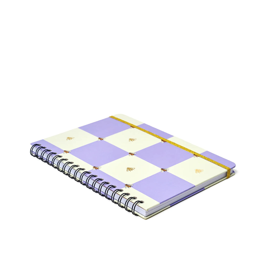 Caderno Colegial 17x24 - Cicero - Melissa - Casa das Abelhas - Pautado - 1 Máteria
