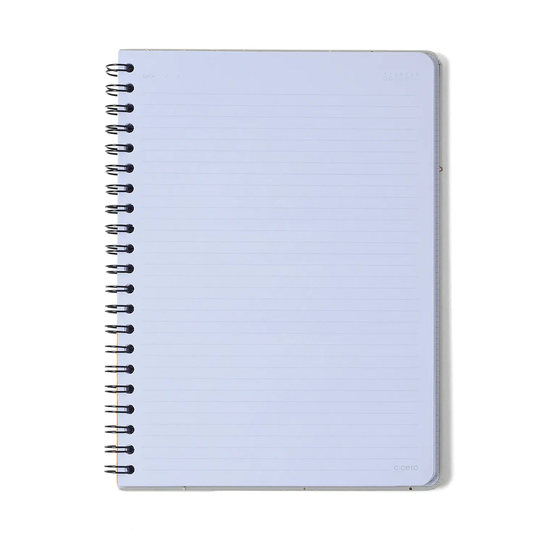 Caderno Universitário - Cícero - Melissa - Casa das Abelhas Rosê - 80 Folhas