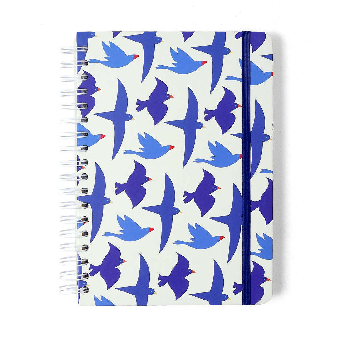 Caderno Colegial 17x24 - Cicero - Litoral - Revoada Off White - Pautado - 10 Matérias