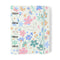 Caderno Criativo Argolado - Cícero - Pautado & Pontado A5 - Lagoa - Cisne Floral Off White