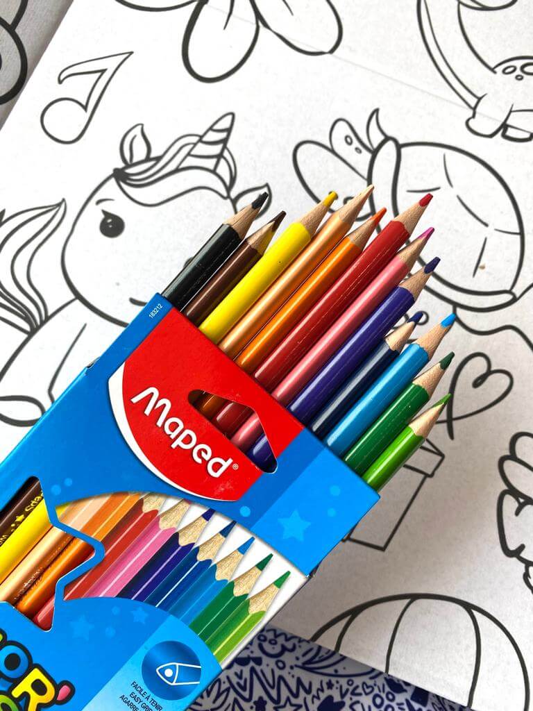 Caixa Mãos à Obra - Papelaria Unicórnio