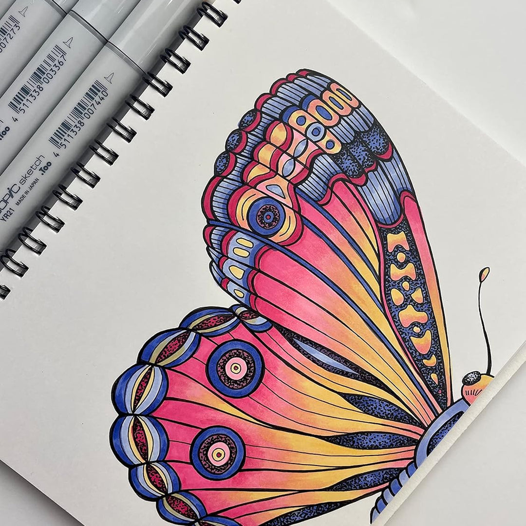Copic Marcadores Marker Set A, 72 Cores - OFERTA DO DIA