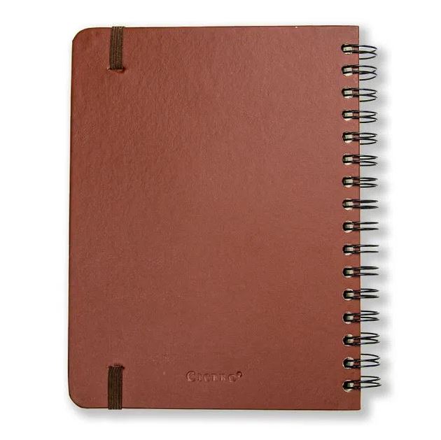 Planner Wire-o Permanente - Cícero - Clássica Café A5
