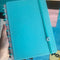 PEQUENO DEFEITO - Caderno Médio - Caderno Inteligente - All Aquamarine 80 Folhas 90g/m²