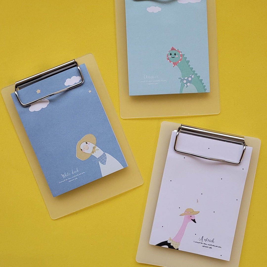 Mini Prancheta - Papelaria Unicórnio - Pets - 95x135mm